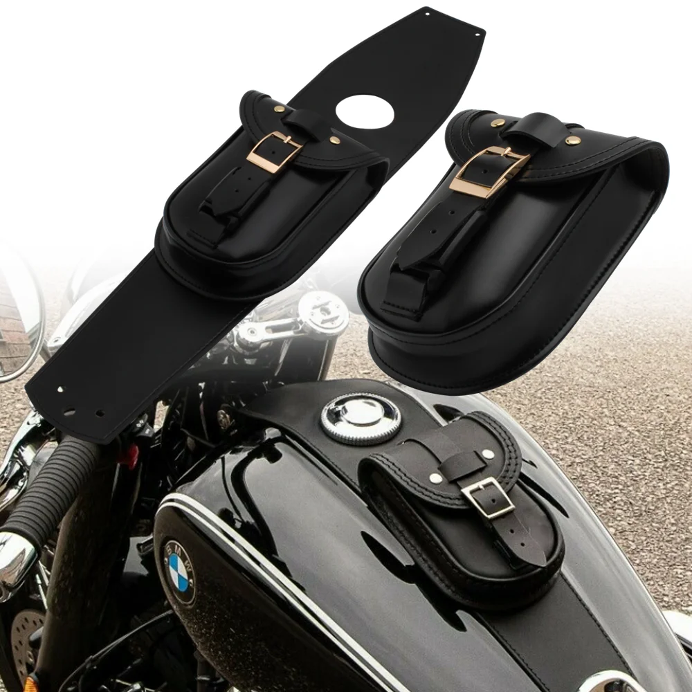 For BMW R18 Classic R 18 2020 Motorcycle Fuel tank decoration storage bag retro PU leather