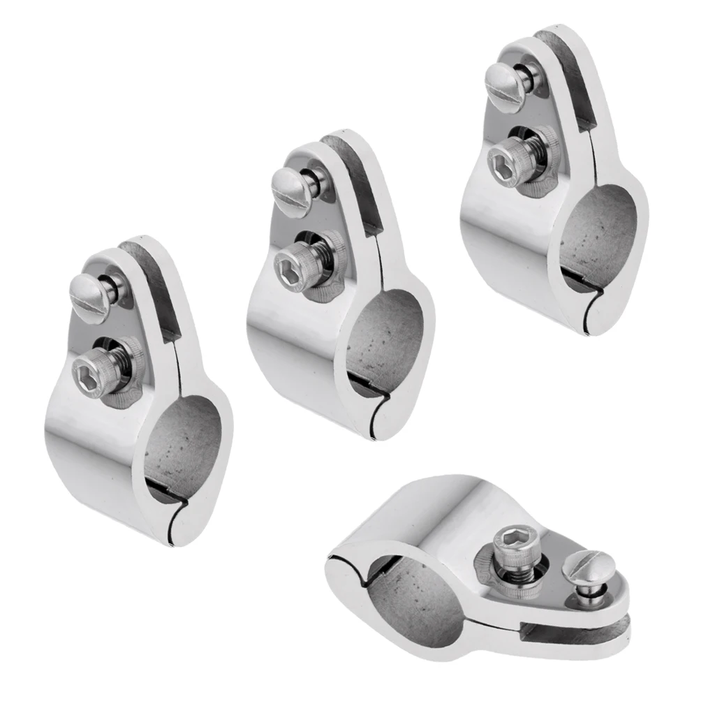

Set Of 4 22mm Pipe Clamp Pipe Clamp Hose Clamp Pipe Clamp For Boat Hood Bimini Top Attachment