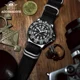Men's Quartz Watch Leisure Outdoor Sports Luminous tube Luminous Watch Multi-functional NATO nylon Waterproof Men Military Watch Other Image