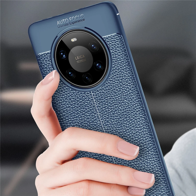 for huawei mate 40 pro plus case cover leather soft silicone shockproof bumper phone back case for huawei mate 40 pro plus 5g free global shipping