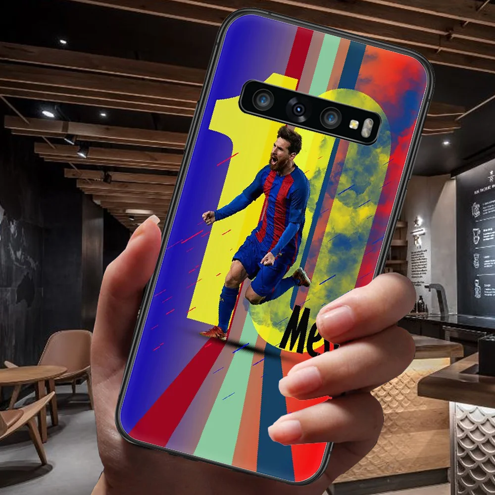 

Messi Football Soccer 10 Phone Case For Samsung Galaxy Note S 8 9 10 20 Plus E Lite Uitra black Back Soft Hoesjes Trend Shell