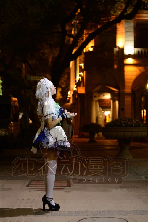 Женский костюм для косплея из аниме Проект TouHou униформа костюмированной