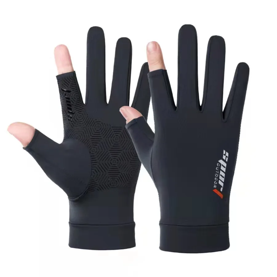 

Cold And Warm Elastic Fleece Gloves Berathable FabricHigh Elasticity Adiustable Hook Fitness Sports Non-Slip Outdoor Hiking