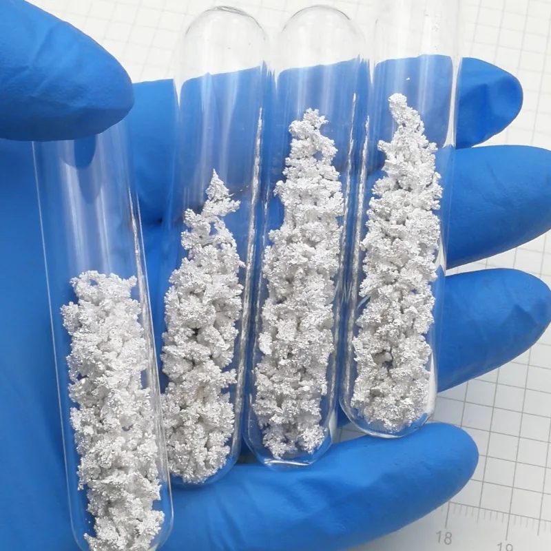 

1g Silver Metal 99.99%,Silver crystal Irregular Lump Pieces in glass ampoule