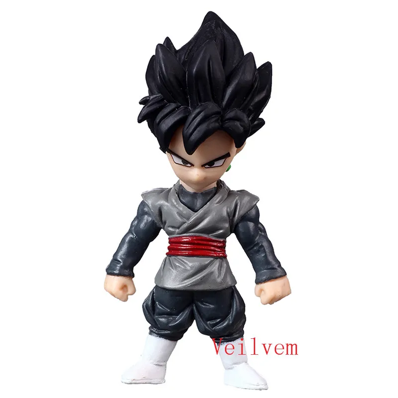 Dragon Ball Z Resurrection F Golden Frieza freeza морозильник против Гоку фигурка модель игрушки ПВХ Коллекционная кукла - Цвет: 8cm MINI size DRX34