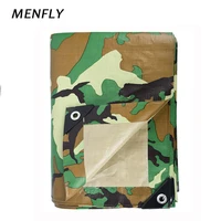 menfly camouflage awning rainproof cloth canopy plastic sheet sun shelter for events carport camping cover waterproof dustproof