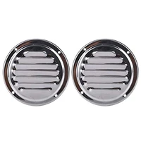 a pair stainless steel 4 inches 5 inches marine boat engine louvered style vent cover boat accessories marine