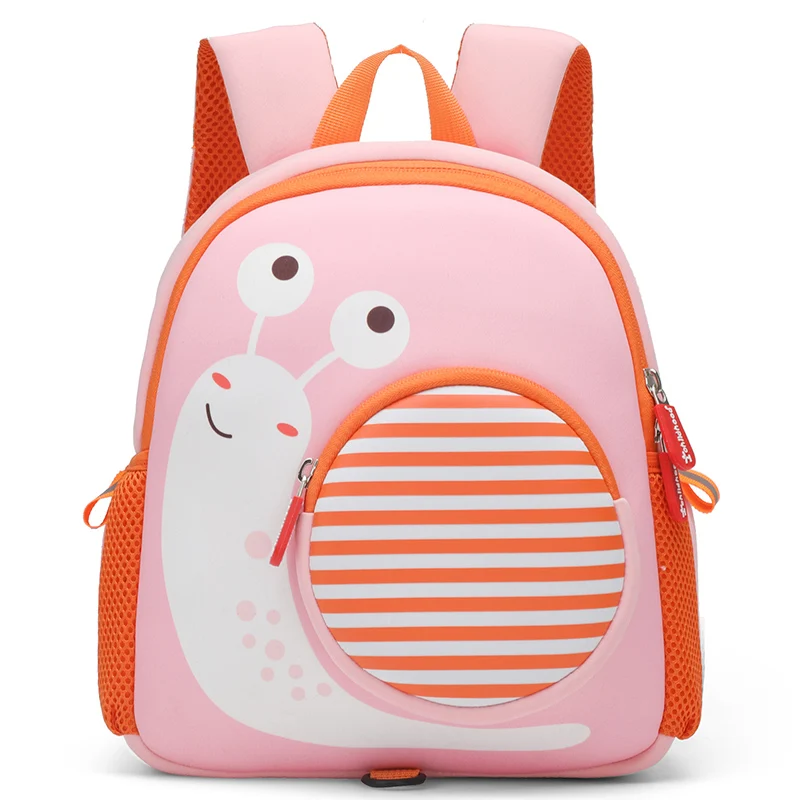 Милые розовые улитки школьные рюкзаки для девочек модные животные Desin Детские
