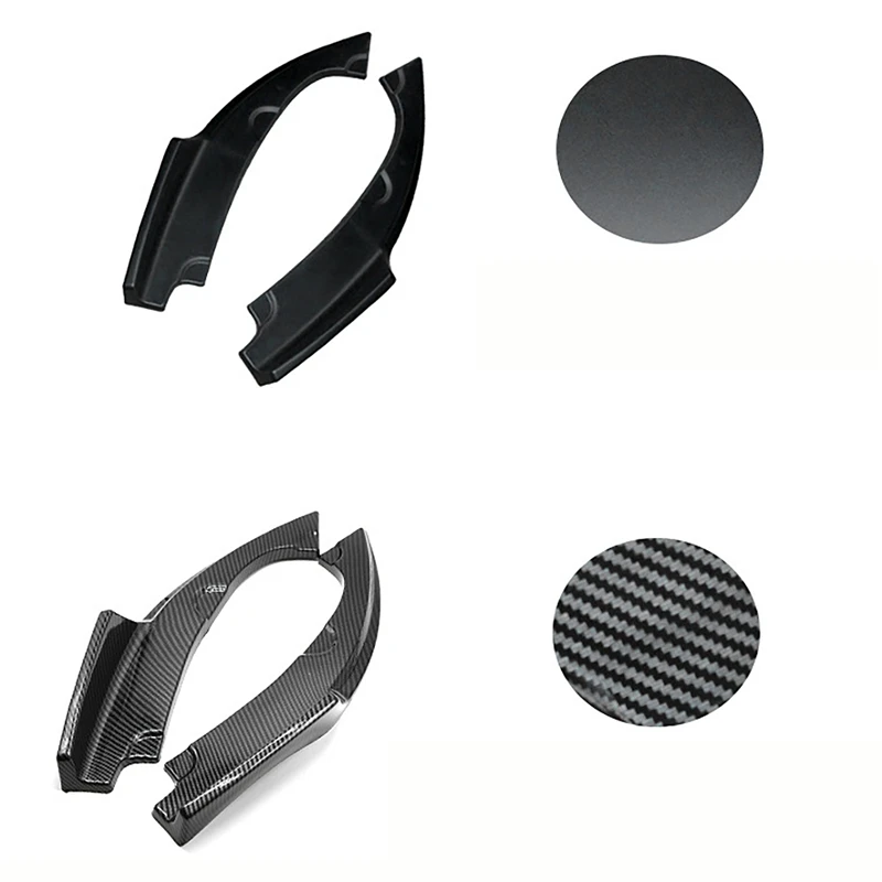 

2PCS Anti Scratch Car Rear Bumper Lip Diffuser Splitter for Honda Civic 2016-2020