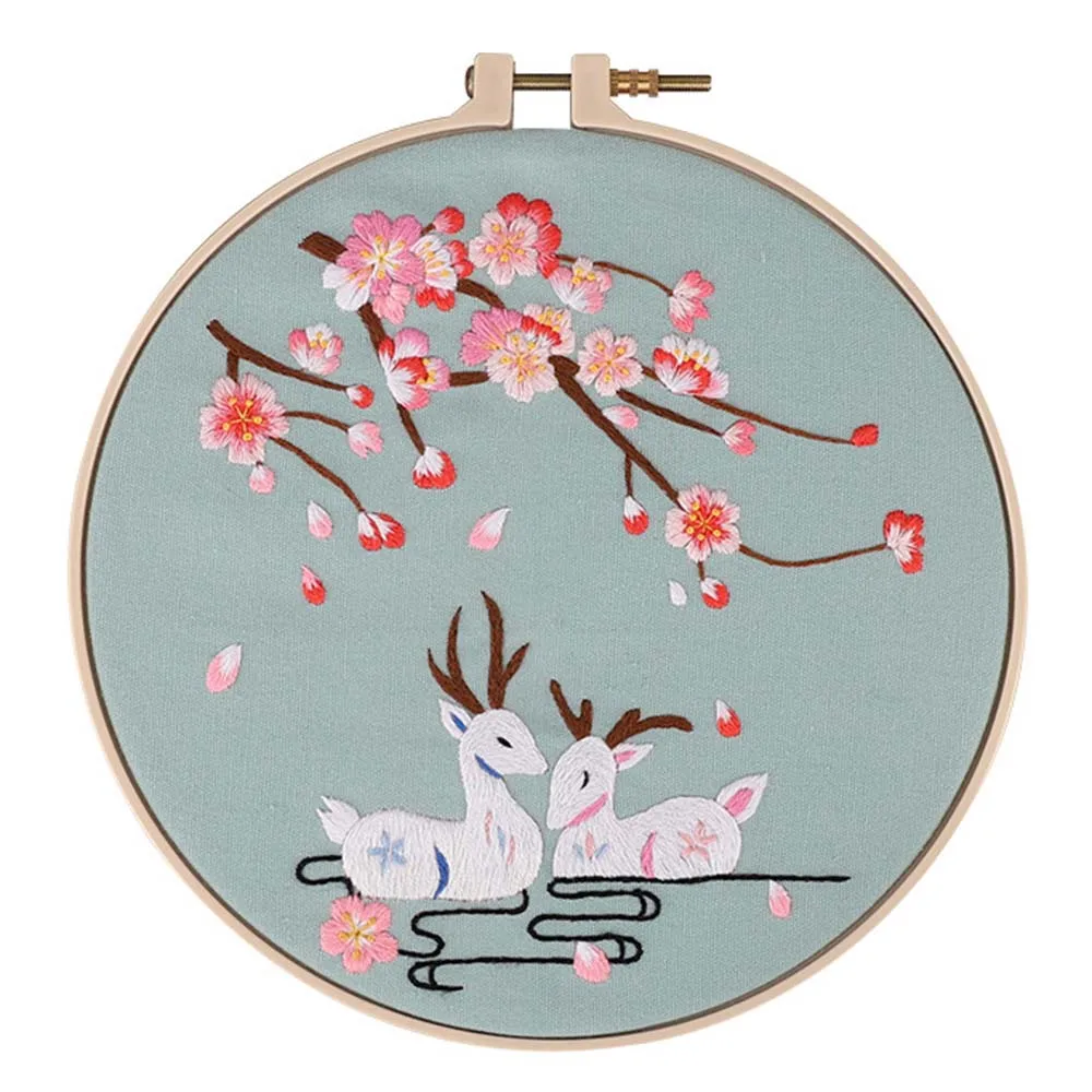 Сделай Сам Вышивка крестом с обручем Ручное шитье ремесло вышивка декор картины |