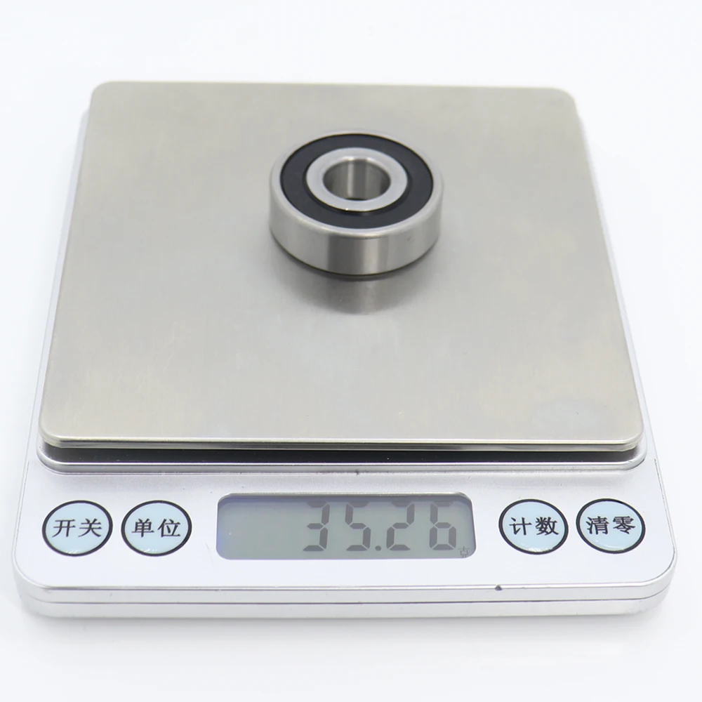 10 шт. S6201RS подшипник 12*32*10 мм ABEC 3 440C Нержавеющая Сталь S 6201RS шарикоподшипники 6201