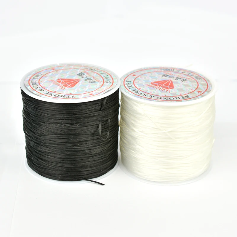 50 м DIY эластичный шнур эластичная линия Прозрачная бисероплетенная проволочная