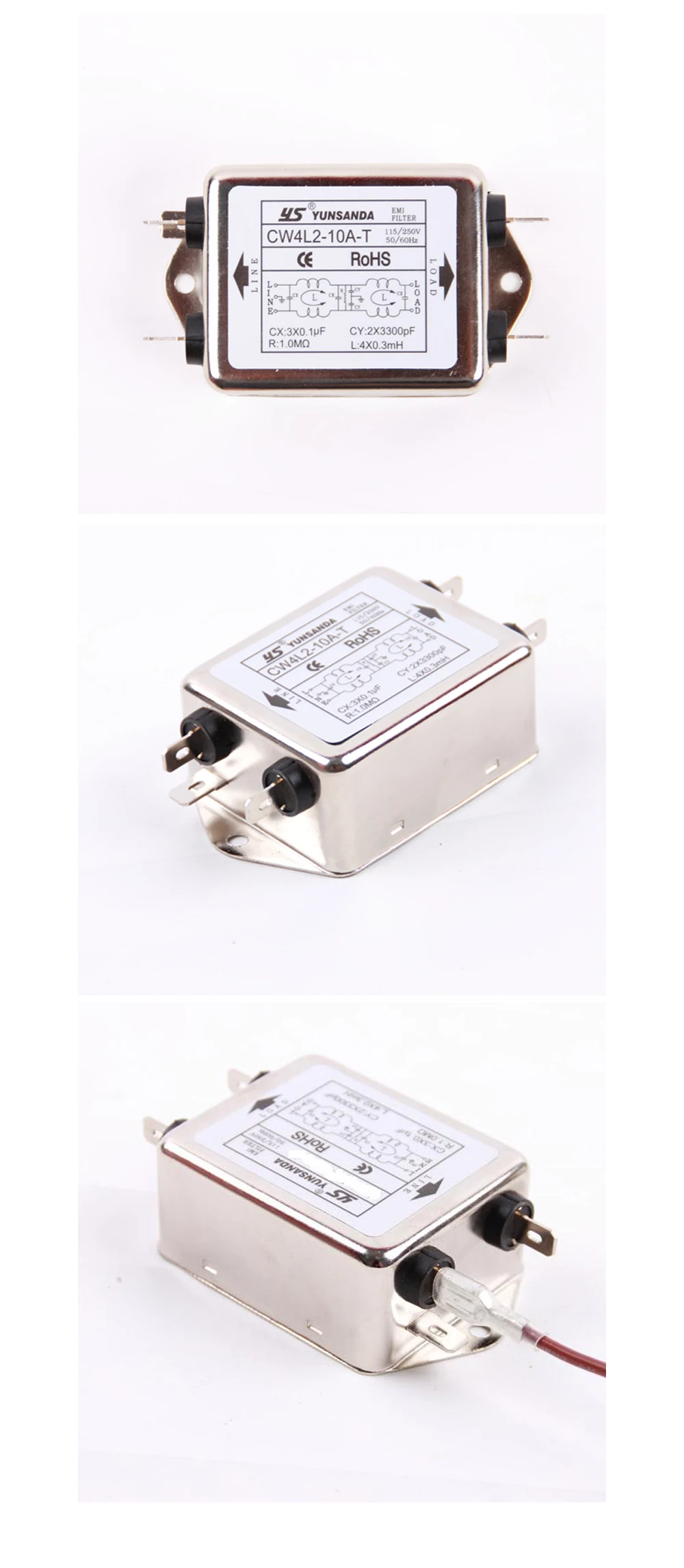 EMI Мощность фильтр CW4L2-20A/6A/10A/3A-T двойной фильтр очиститель CW4L2-20A CW4L2-6A CW4L2-10A CW4L2-3A двойной фильтр очиститель