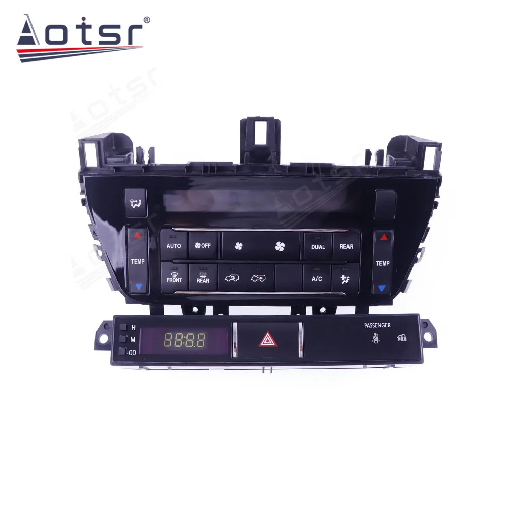 Air Conditioner Board Air Conditioning Panel For Toyota Land Cruiser LC100 2008-2015 Car Multimedia Radio Player Stereo LCD