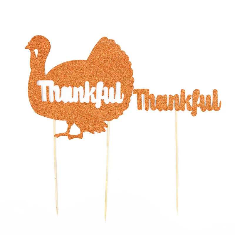 1 КОМПЛЕКТ Хэллоуин благодарения вечерние украшения благодарное письмо индейка