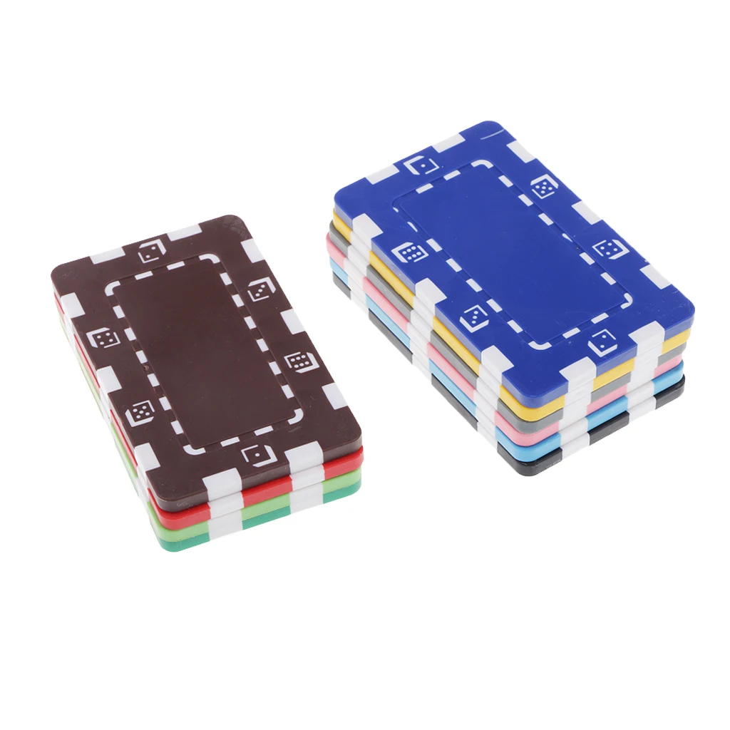 11 шт/Пластиковые монеты покерные фишки набор для настольной игры дома казино