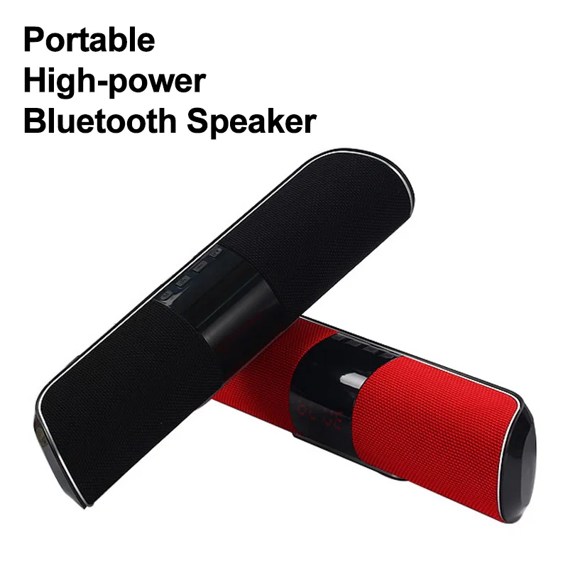 Портативная Bluetooth колонка сабвуфер высокой мощности для улицы беспроводная