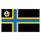 Флаг Caithness, шотландские округа, Баннер Флаг Шотландии 150x90 см, 3x5 футов, 100D, полиэстер, латунные втулки, флаг на заказ