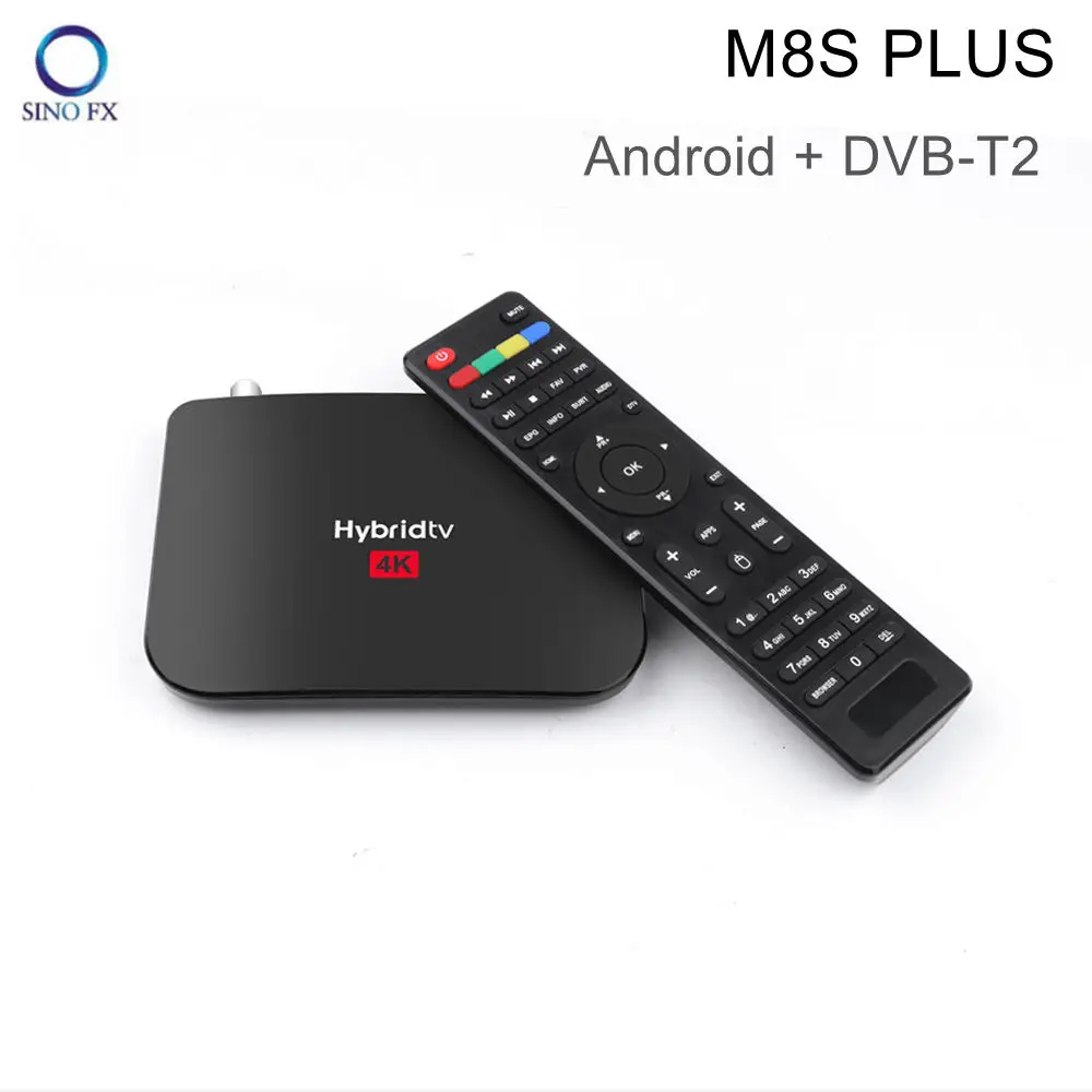 

Mecool M8S Plus DVB-T2 Android TV Box Combo Media Player AML S905X2 2G/16G
