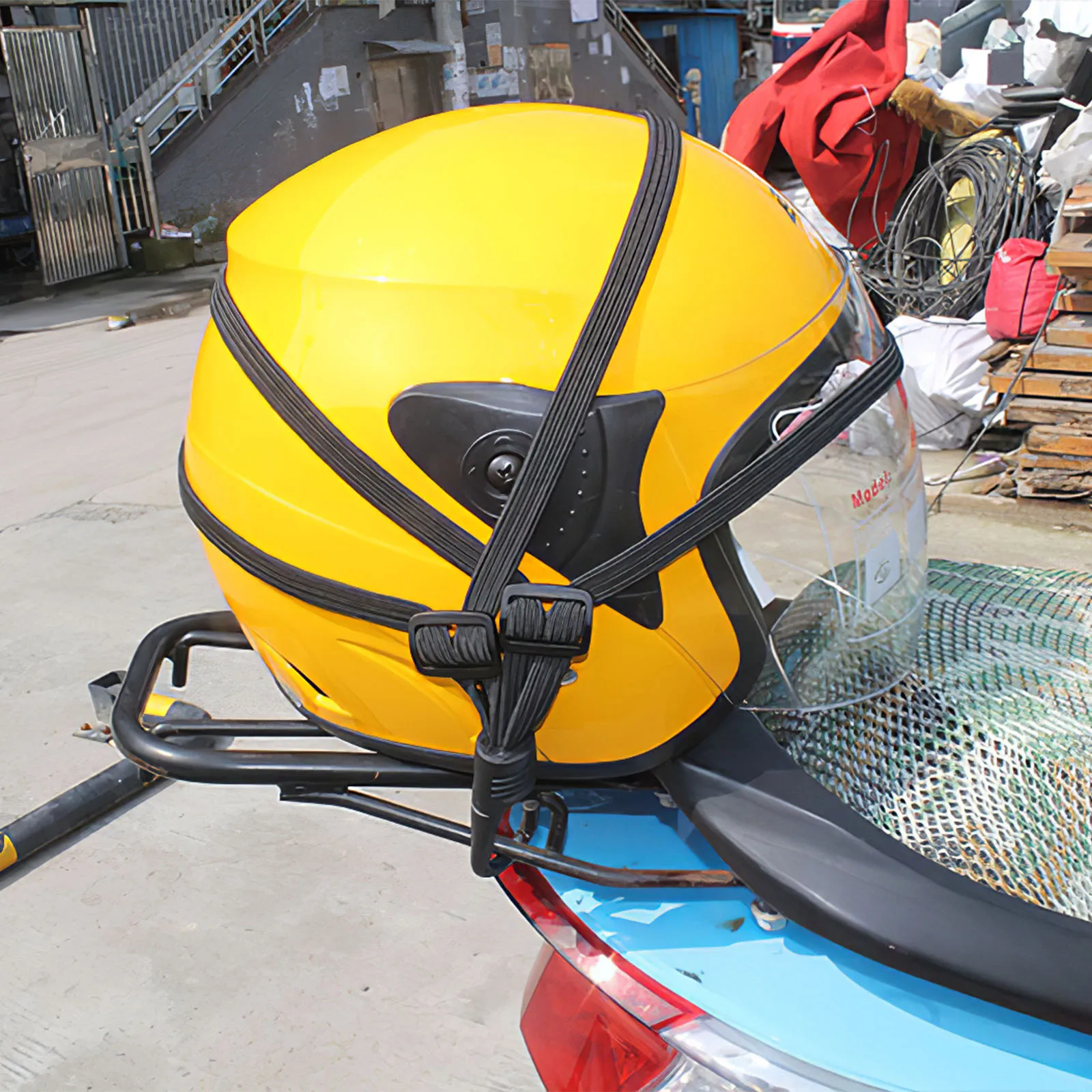 

Motorcycle Helmet With Hook Luggage Net Rope For BMW F800GT F800R F800S F800ST HP2 EnduRo HP2 Megamoto