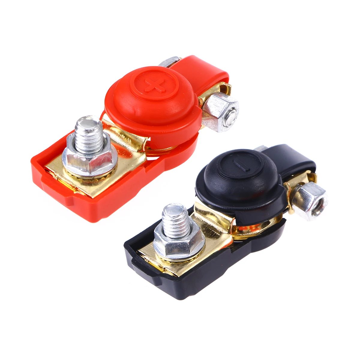 Зажим клеммный универсальный для автомобильного аккумулятора 2 шт.|Провод