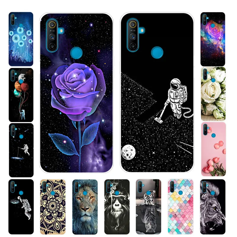 Чехол для OPPO Realme C3 RMX2020 мягкий силиконовый чехол из ТПУ с цветами 2020 C11 телефона s