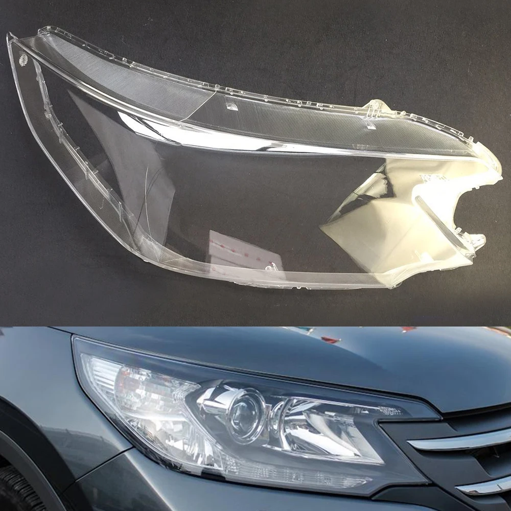 Passenger Sider Для Honda CRV 2012 2013 фары объектив фары автомобиля крышка Замена прозрачные линзы Авто оболочка Крышка - Цвет: Passenger Sider
