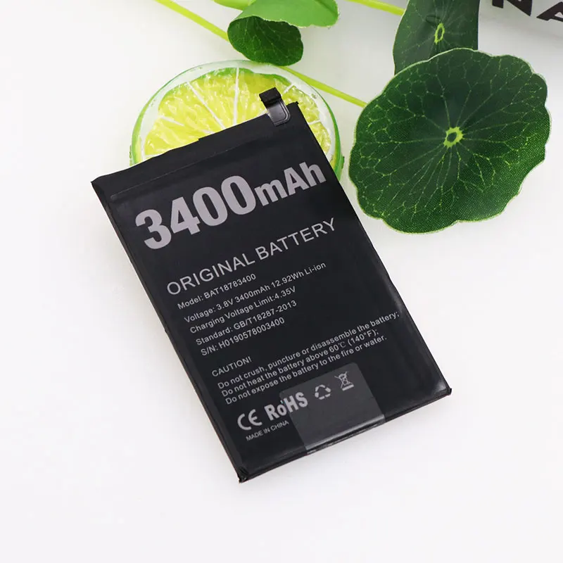 Аккумулятор 3400 мАч для Doogee Y8 мобильный телефон Высококачественная запасная