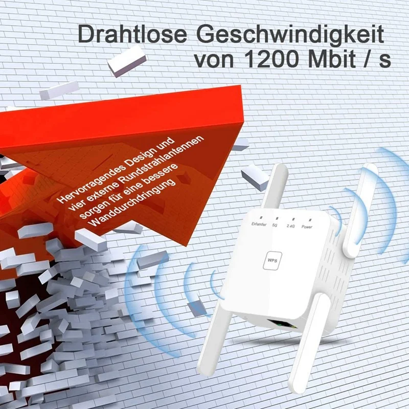 Фото WiFi усилитель 1200 Мбит/с ретранслятор 867 Мбит/с/5 ГГц 300 (2 4 ГГц) двухдиапазонный WPS WiFi усилитель 1200 Мбит/с ретранслятор 867 Мбит/с/5 ГГц 300 (2 4 ГГц) двухдиапазонный WPS
