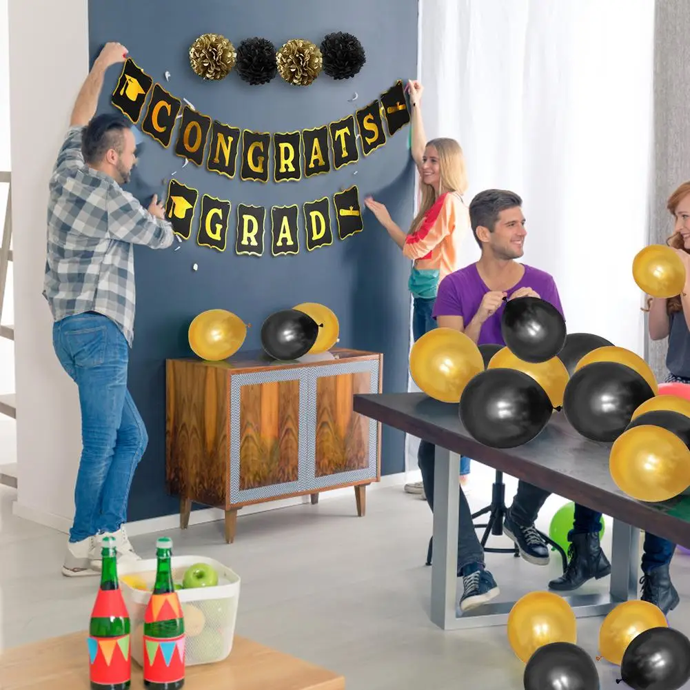 

Graduation Party Balloons Set Graduation Party Decoration full of festive atmosphere allowing you to enjoy joy of graduation