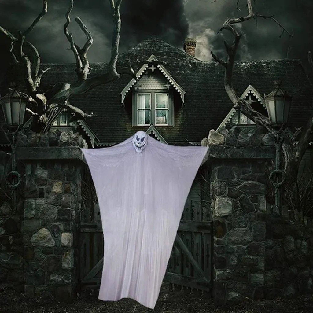 

COMPUDA Halloween Ghost Hanging Decorations Scary Creepy Indoor/Outdoor Decor