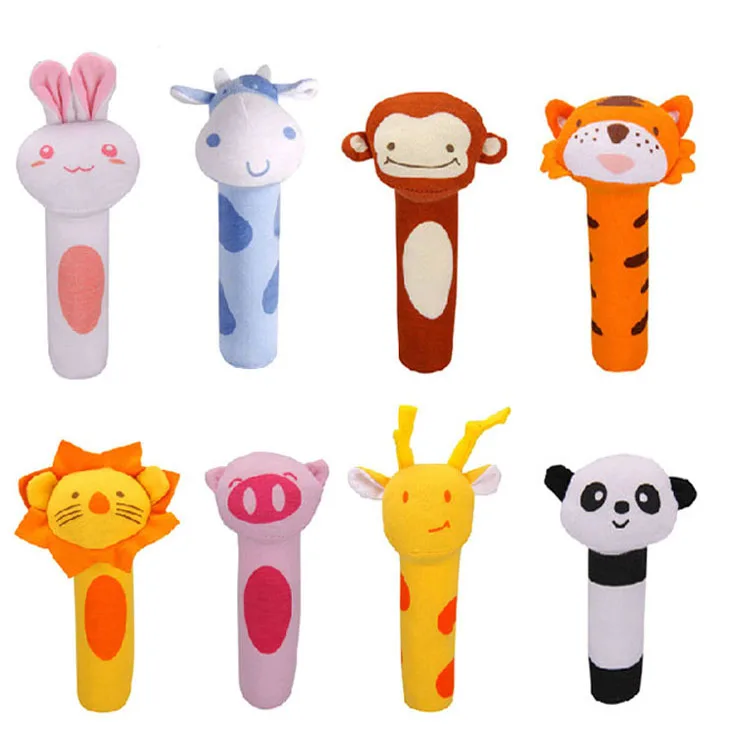 Погремушки детские мягкие в виде кошки тигра горячая распродажа | Игрушки и хобби