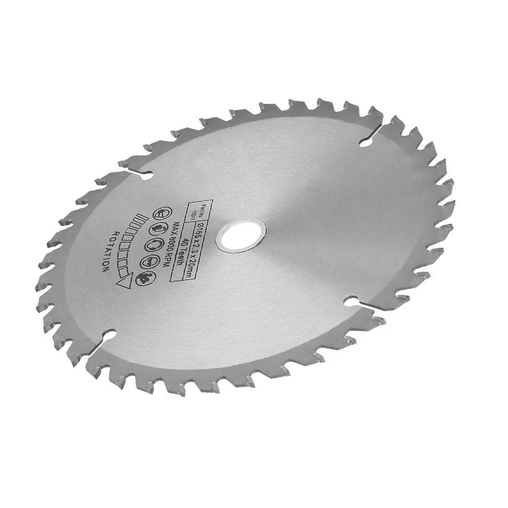 

165mm 40 Teeth Circular Saw Blade Tungsten Steel Alloy Saw Blades Hand Tools for Woodworking Cutting Circular Saw Disc