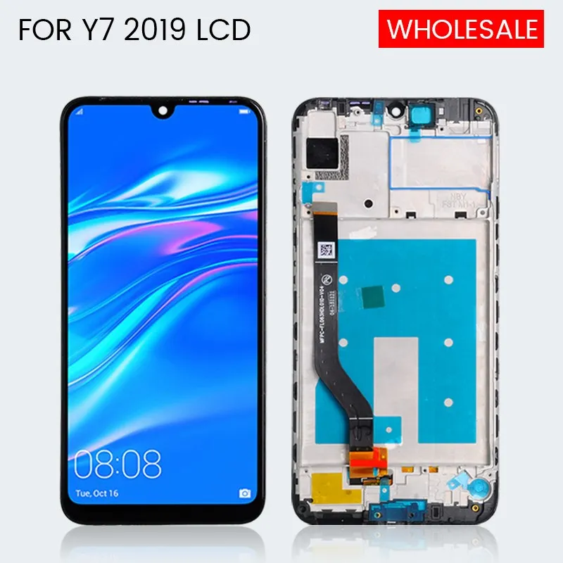 

Free Shipping Original For Huawei Y7 2019 LCD With Touch Screen Digitizer 6.26inch Y7 Pro 2019 Display Assembly Replacement