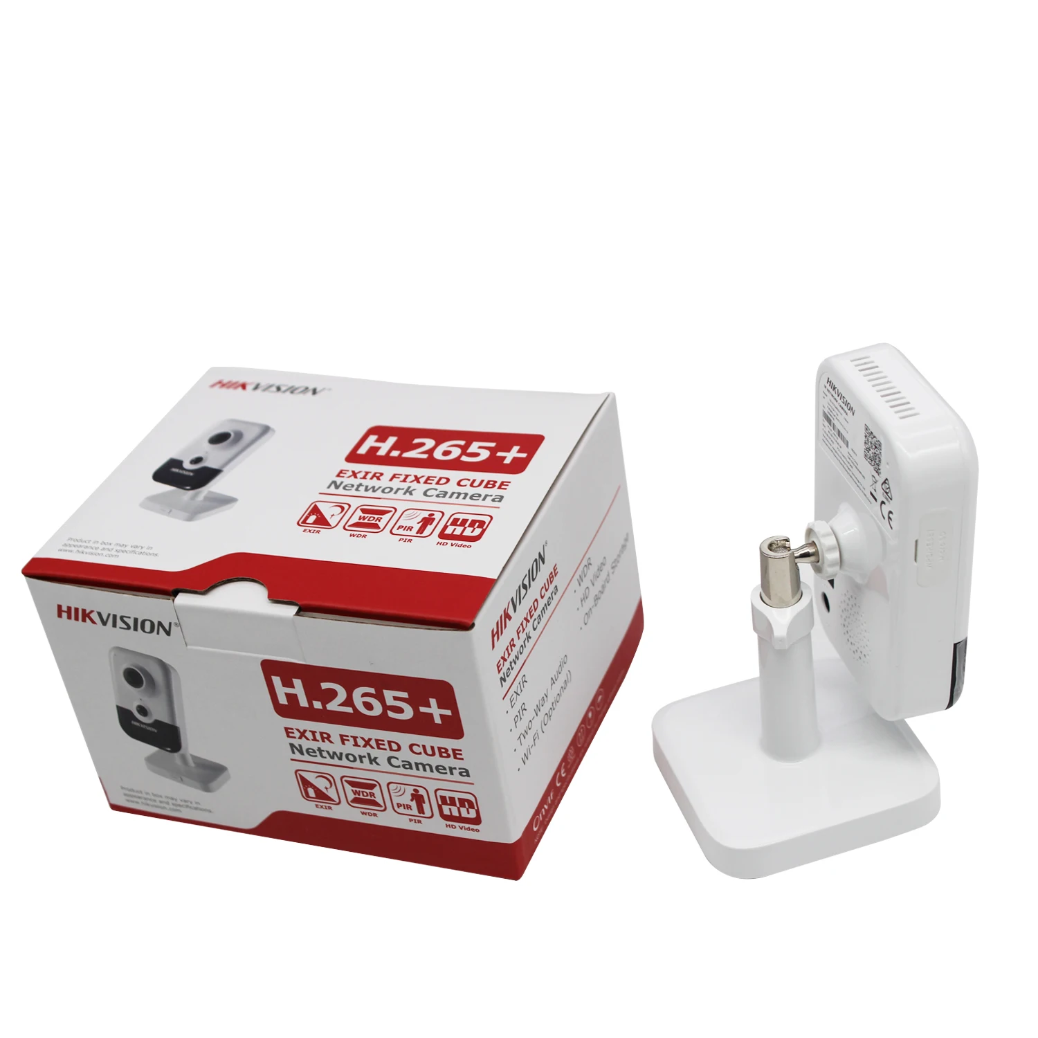 Камера видеонаблюдения HIKvision 8 Мп IP HD ИК фиксированный куб Wi Fi с микрофоном|Камеры