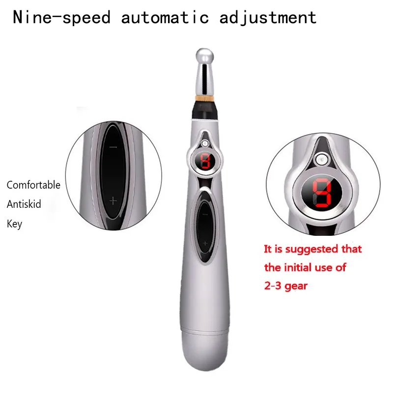 2020 новинка электронная акупунктурная ручка электрическая меридиановая лазерная