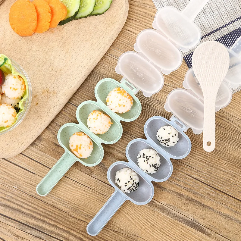 

1Pcs DIY Baby Rice Ball Maker DIY Sushi Shake Mold Child Food Decoration Kids Lunch Mould Kitchen Tools Bento Accessories