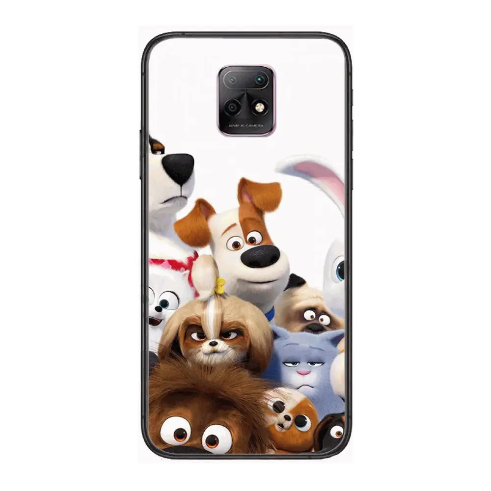 

Secret Life Of A Pet Design Phone Case For XiaoMi Redmi 10X 9 8 7 6 5 A Pro S2 K20 T 5G Y1 Anime Black Cover Silicone Back Pret