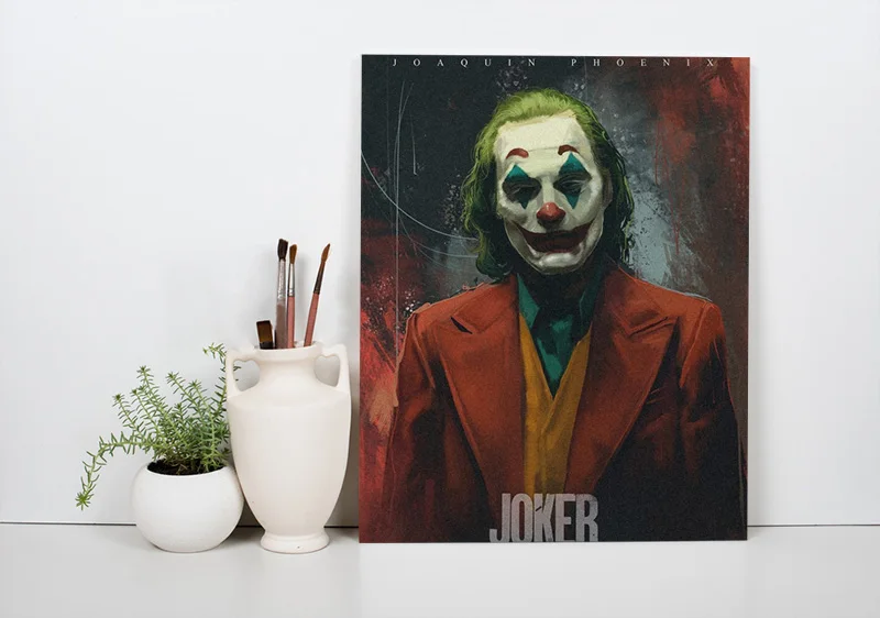 Joker, киноплакат, Joaquin Phoenix, настенный арт, холст, украшение, плакаты, принты для гостиной, дома, декоративная картина для спальни