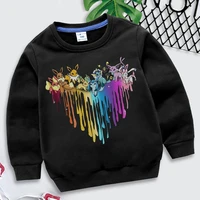 color love infant kids baby girls boys tops hoodie long sleeve cartoon animal print shirts casual spring autumn tops clothing