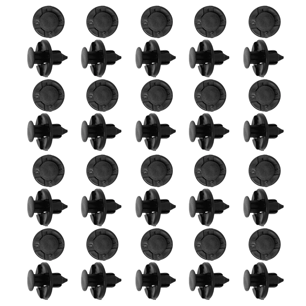 20 шт. зажим для автомобильного бампера 8 мм|Обивка багажника| |