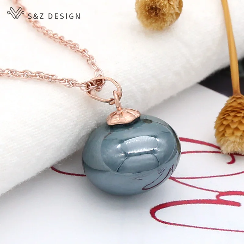 S & Z дизайн модные классические темперамент имитация большого хлеба с жемчужным