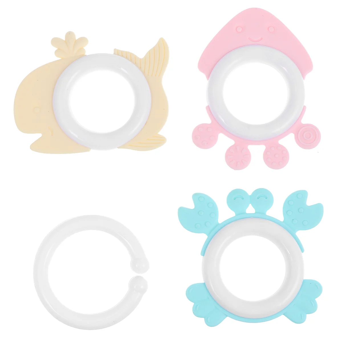 

Прорезыватель для зубов для младенцев, 4 шт.