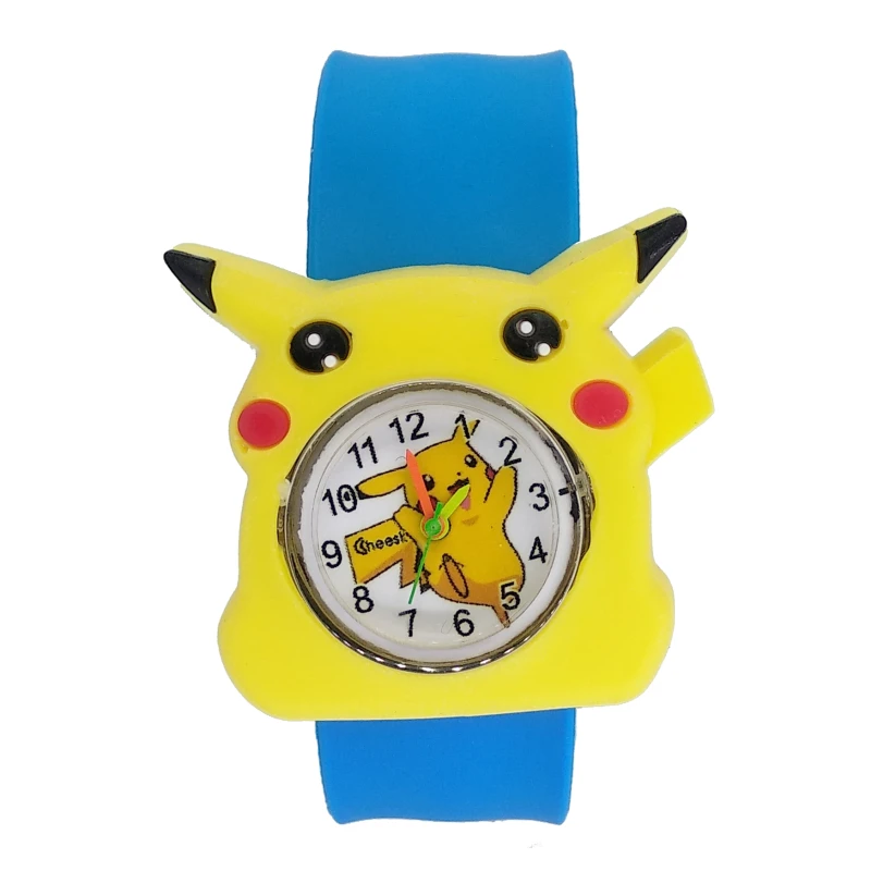 Фото Красочные детские часы Детские Мультяшные силиконовые наручные для мальчиков и