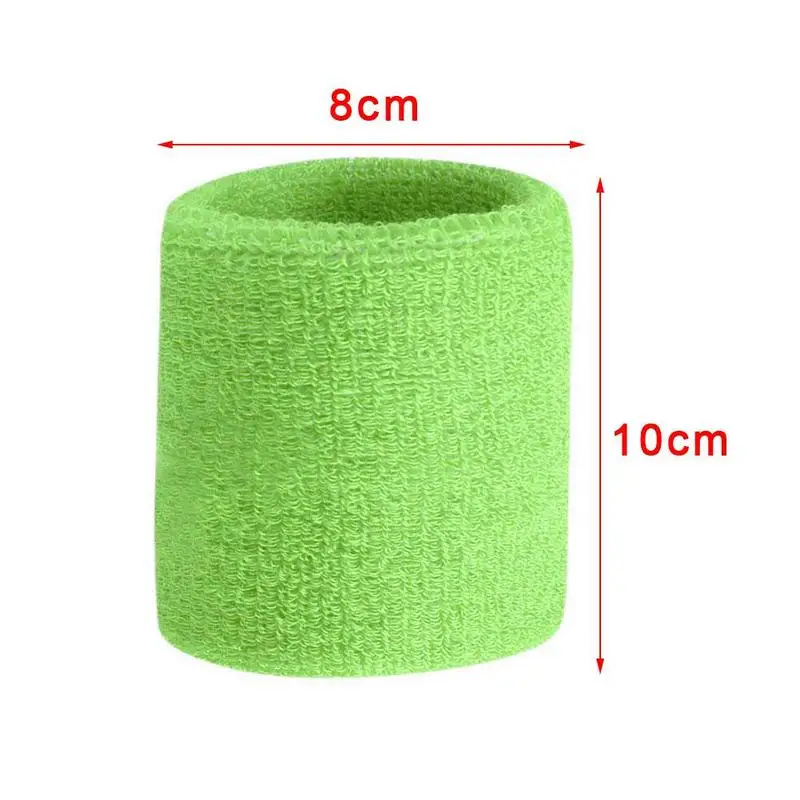 Спортивный костюм для девочек из хлопка Полотенца Sweatband браслет на запястье