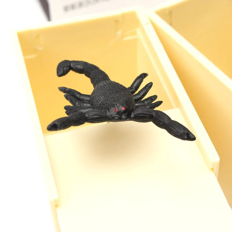 Новая забавная коробка для отпугивания Шуточный паук скрытый чехол отличное