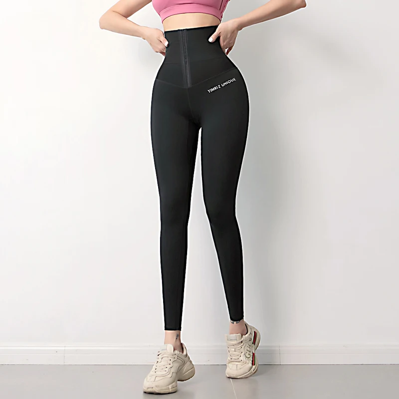 

High Waist Tights Ninth Women Yoga Pants Fitness Gym Workout Seamless Sports Leggings Black Running Activewear Trousers Female