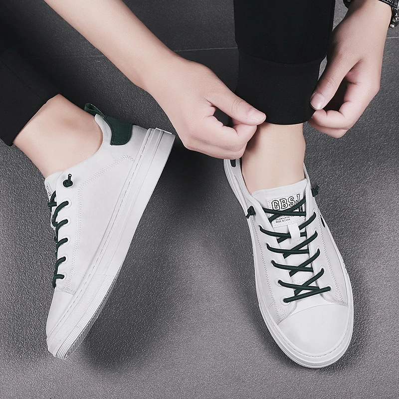 

New Cool 2021 Men Walking Footwear White Black Casual Shoe For Male Oxford fabric Designer Sneakers Breathable Fashion Man Shoe