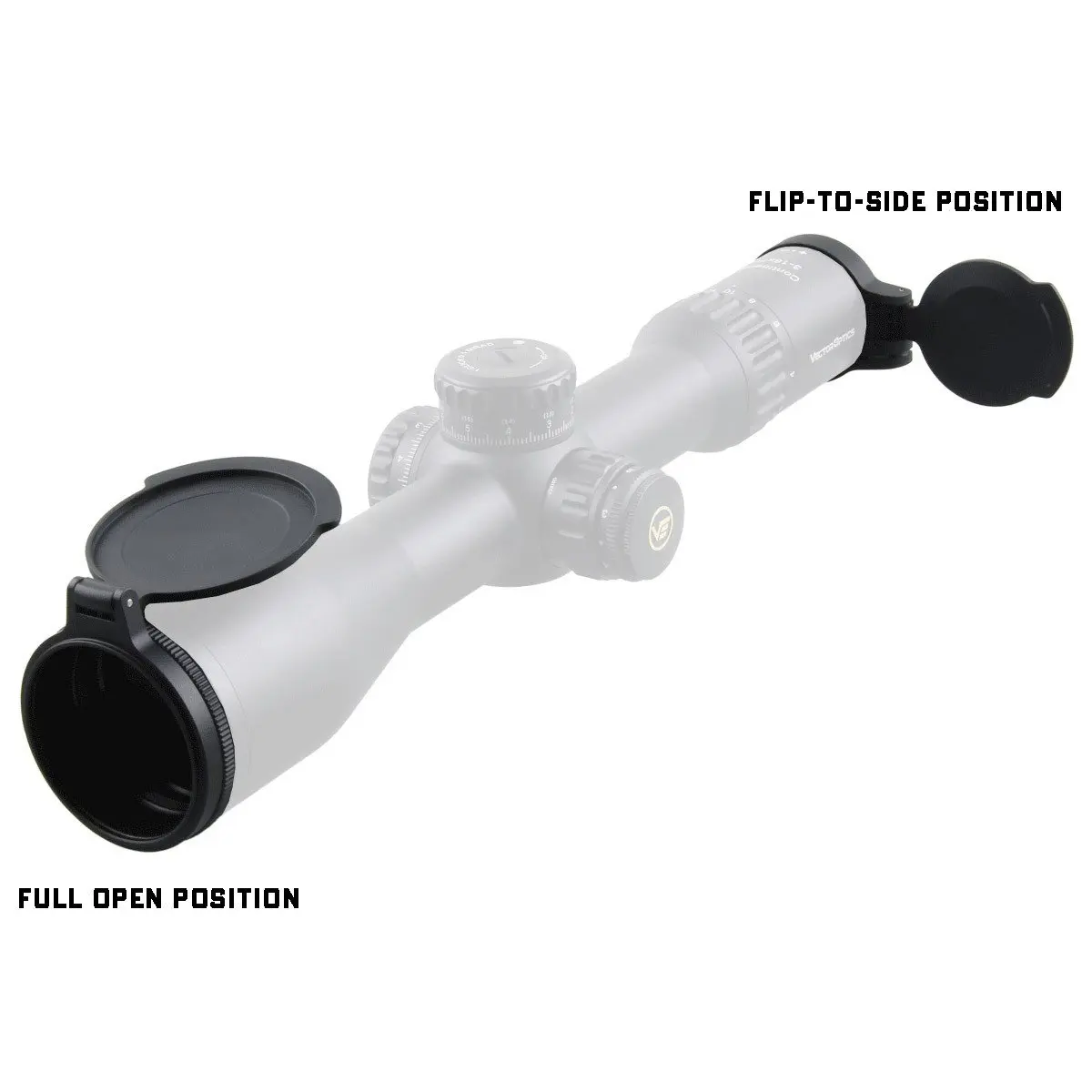 Vector Optics Continental оптический прицел объектив из алюминиевого сплава защита для