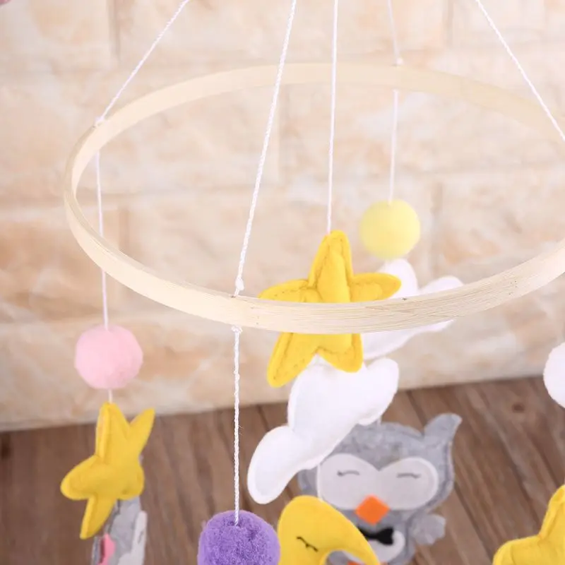 

Crib Mobile Rattle Toy Baby Wind Chime Pendant Bed Bell Children Room Nursery Decoration Hanging Ornament